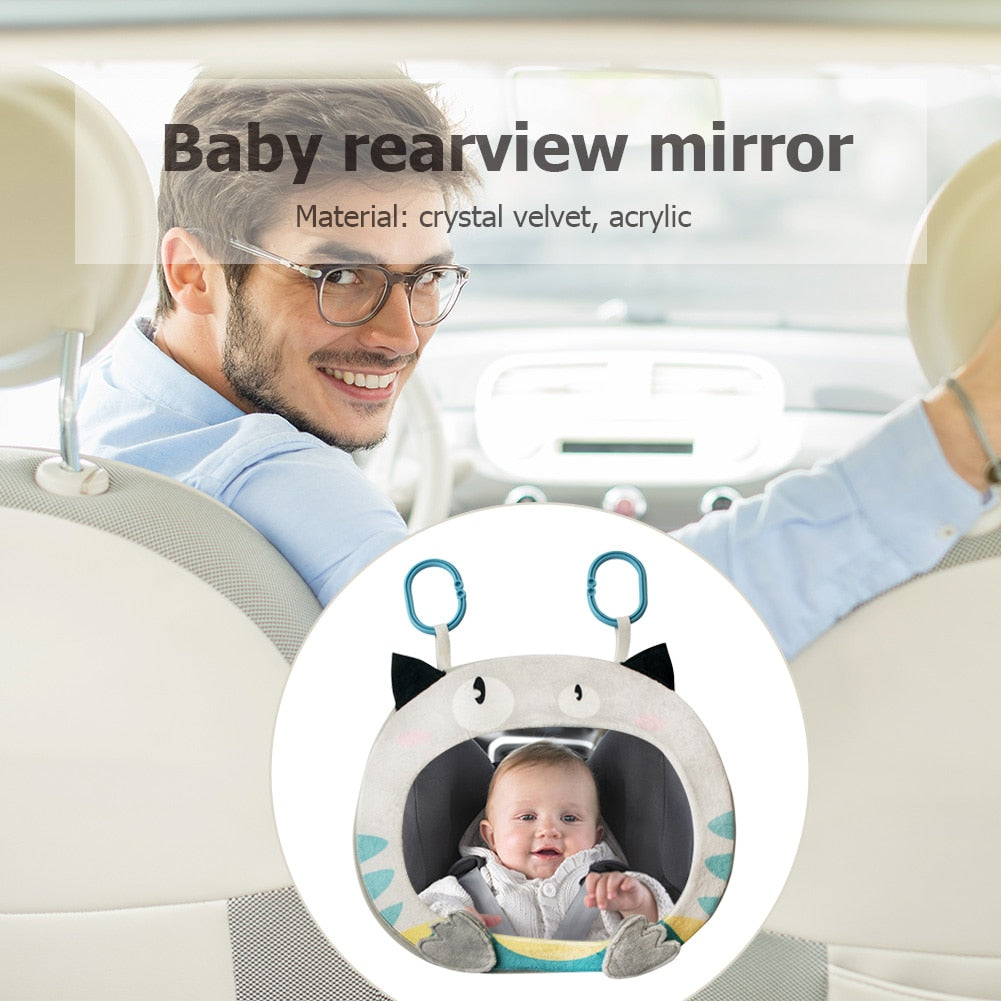 Headrest Rearview Mirror Baby Facing Rear Ward Infant Car Safety