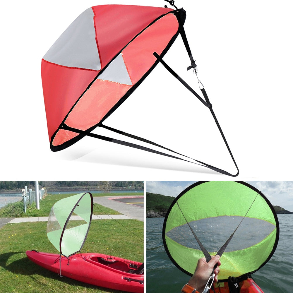 Foldable Kayak Wind Sail Folding Popup