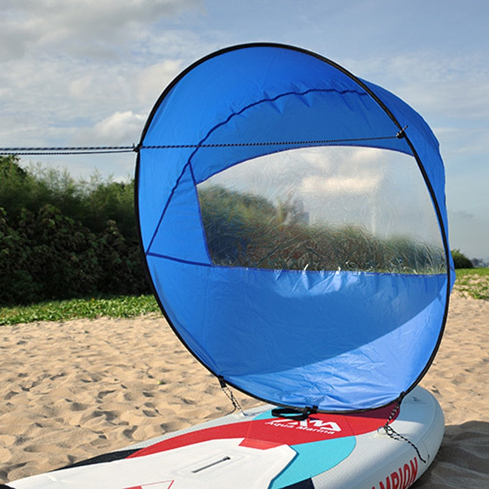 Foldable Kayak Wind Sail Folding Popup
