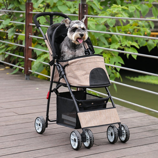 Fast Delivery Dog Cat Strollers Carriers Lightweight