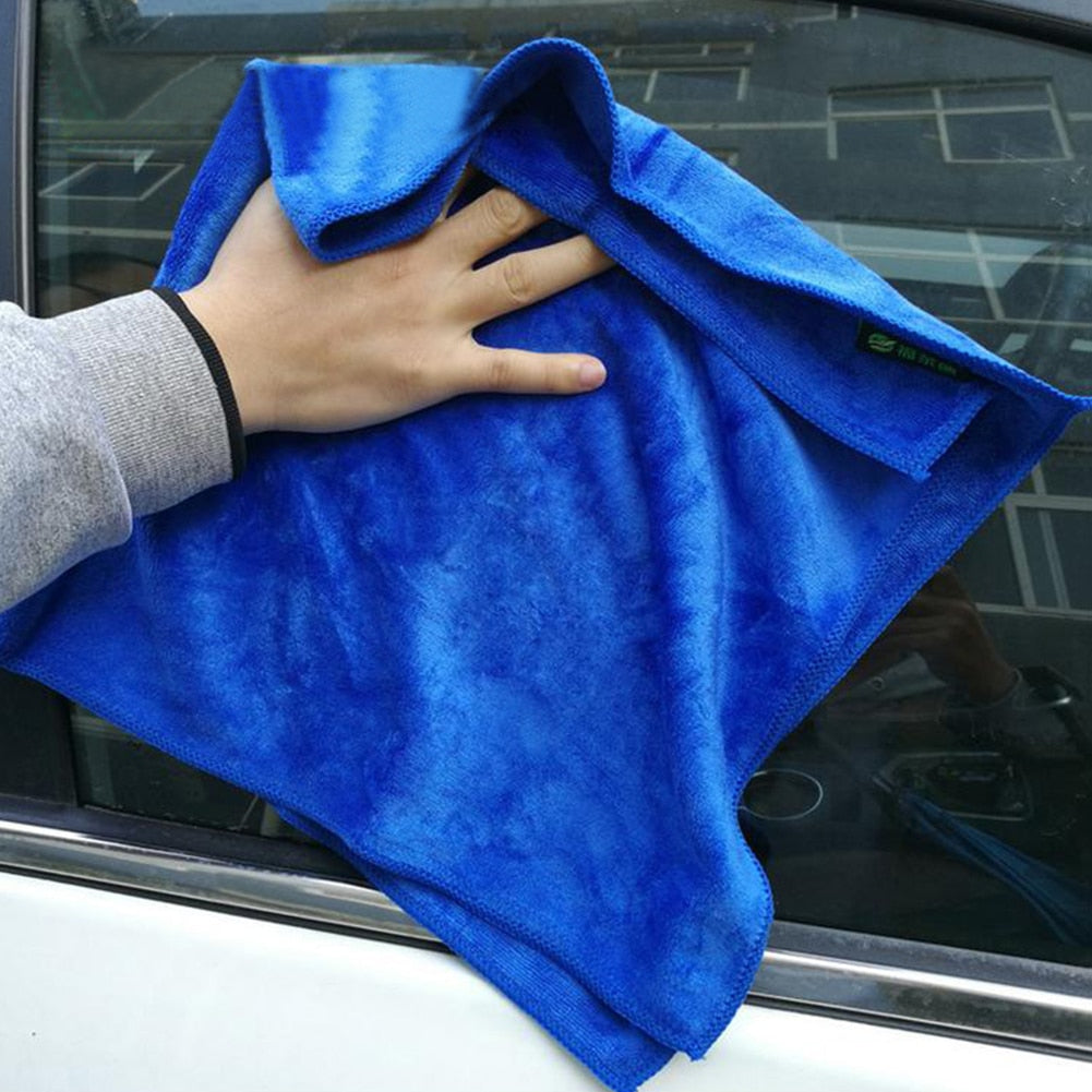 25-100PCS Microfibre Cleaning Auto Soft Cloth Quick Dry Large Soft  25 x 25cm