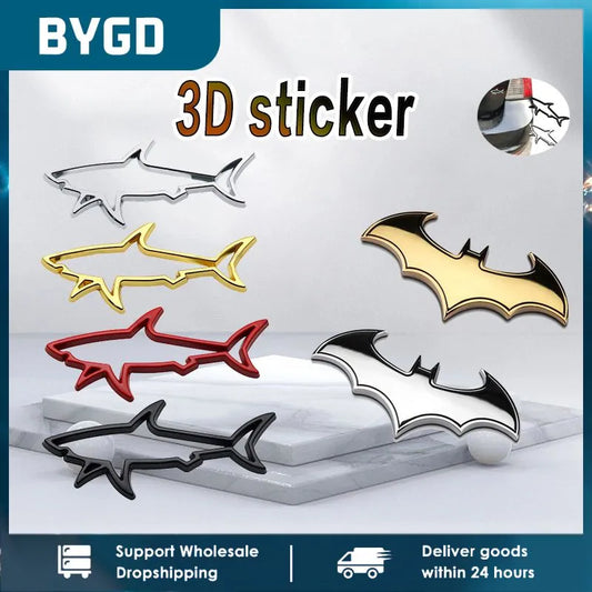 3D Metal Car Styling Sticker Decals