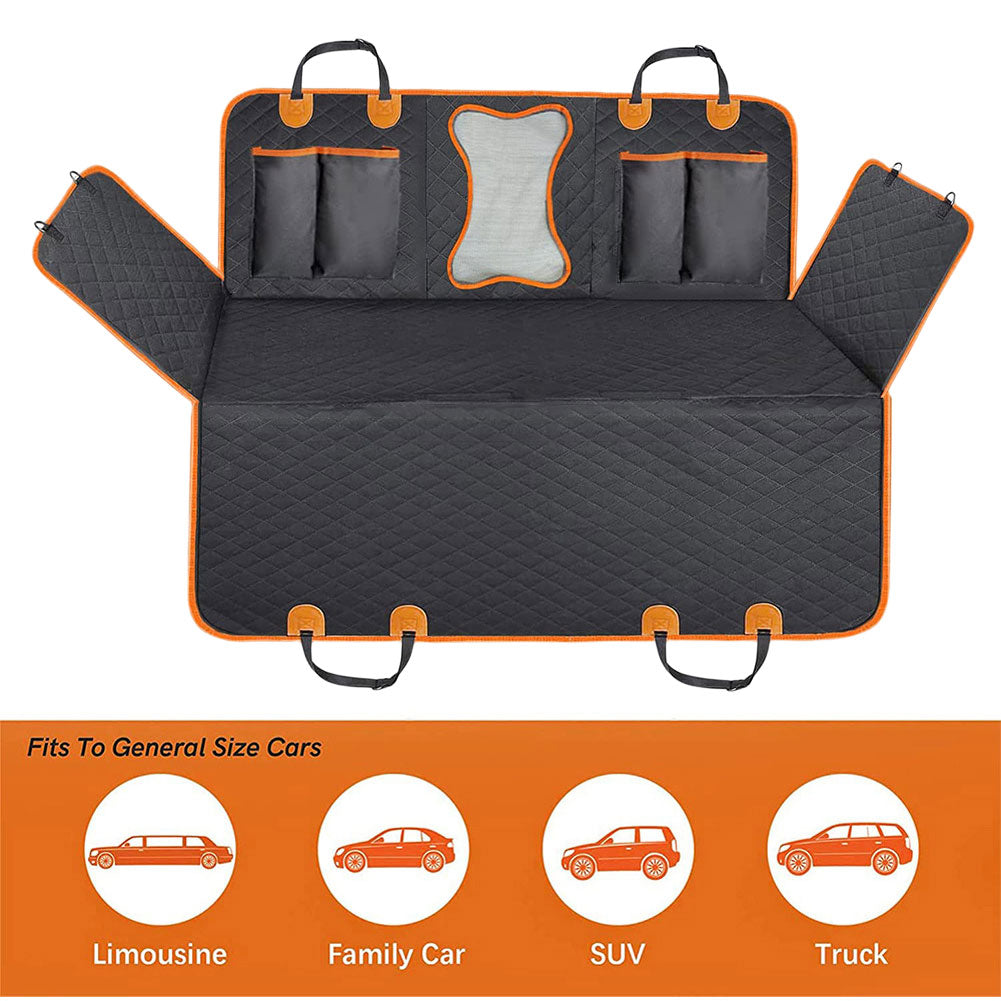 Car Seat Protector Car Rear Back Seat Protector Mat Safety for Dogs
